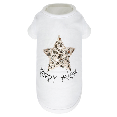PUPPY ANGEL STAR T-shirt vit