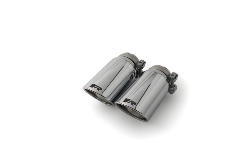 tail pipe set L/R consisting of 4 tail pipes Dia: 84 mm angled. with adjustable spherical clamp connection