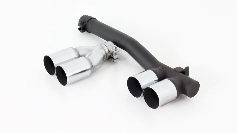 tail pipe set left/right each 2 tail pipes Dia: 76 mm straight