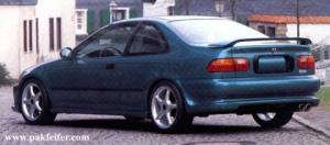 Bakvinge Honda Civic EJ 1/2 (Årsm. -96)