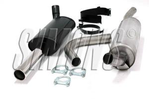 Avgassystem Volvo 760 Turbo Multilink Sedan/Kombi år 1988-1990 (1 x 80mm)