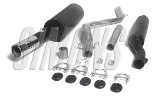 Avgassystem Golf I/Scirocco I 1*80