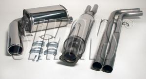 Avgassystem V70 Turbo 2WD 6/04- 1*100