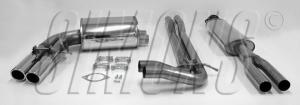 Avgassystem V70R/ S60R   2*70