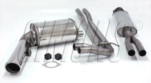 Avgassystem V70 Turbo AWD 6/04- 1*100