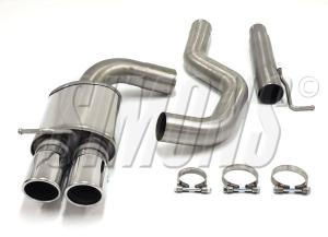 Avgassystem BMW E90 318D/320D    2*80