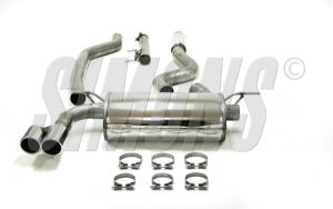 Avgassystem Simons till BMW 316D, 318D, 320D två utblås