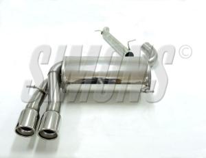 Avgassystem Audi A3/S3 2.0TQ 2*80