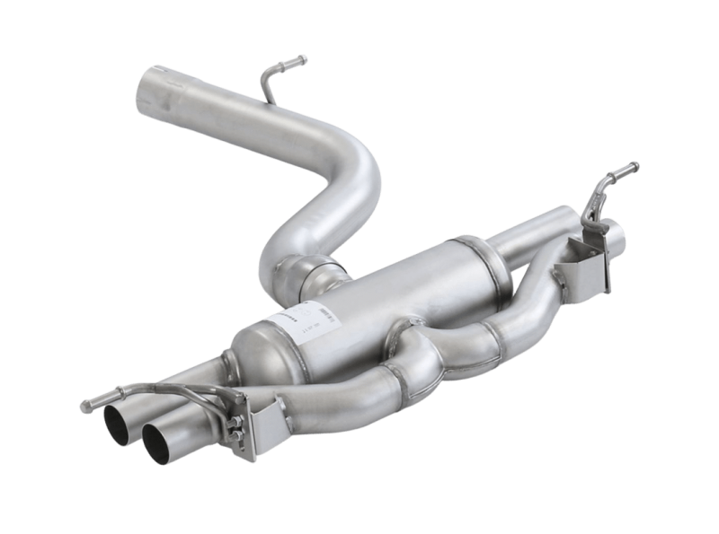 RACING GPF-Back-System L/R: RACING sport exhaust centered (resonator) incl. connection tube, NO (EEC-) APPROVAL