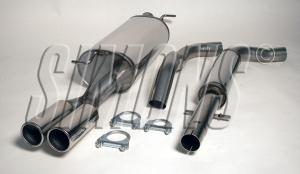 Avgassystem Bora/Golf Variant 2*80