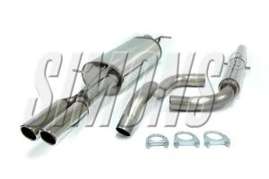 Avgassystem Octavia Turbo RS / 1,8 Turbo / 1,9 TDi 2*70