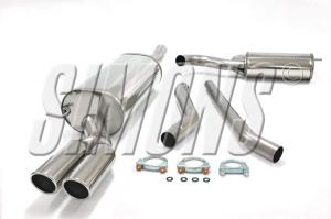 Avgassystem Audi A6 97-          2*80