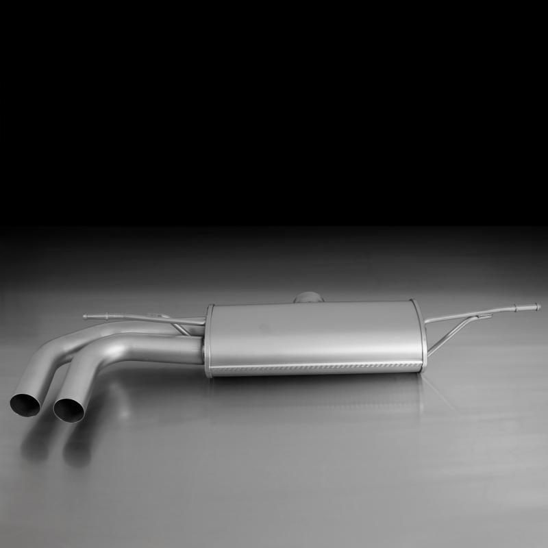 Sport exhaust Audi A3 8V 1,8l (selectable tail pipes) incl. EC approval