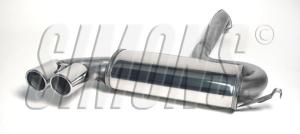 Avgassystem Audi S2 Quattro 2*80