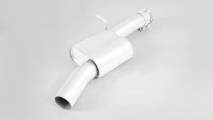 Resonated GPF-back section, replaces original front silencer, Original tube Dia: 65 mm - REMUS tube Dia: 76 mm, incl. (EEC-) approval