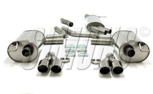Avgassystem Audi A6 2.0TFSi 05-  4*80