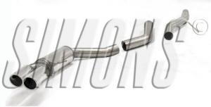 Avgassystem Audi A4/A5 2.0TDI 2*80