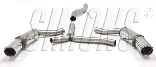 Avgassystem Audi A4/A5 6-c TDI  2*100