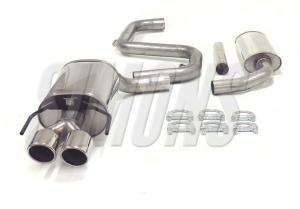 Saab Avgassystem 9-3 2.0T Aero SS/SC/Cab 2004-2005 / 2,0T 2004-