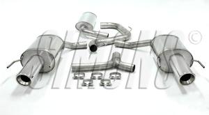 Avgassystem Saab 9-3 1.8T/2.0T/2.8T/Aero/ SportSedan/SportCombi/Cabriolet år 2003-2014 Stora tanken 61 Liter -  2*100