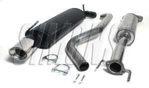Avgassystem Saab 9-5 Turbo 2.0/2.3 Sedan/Kombi år 1998-2001 9-5 Aero Sedan/Kombi år 1998-2003