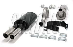 Avgassystem Volvo 940 2*70