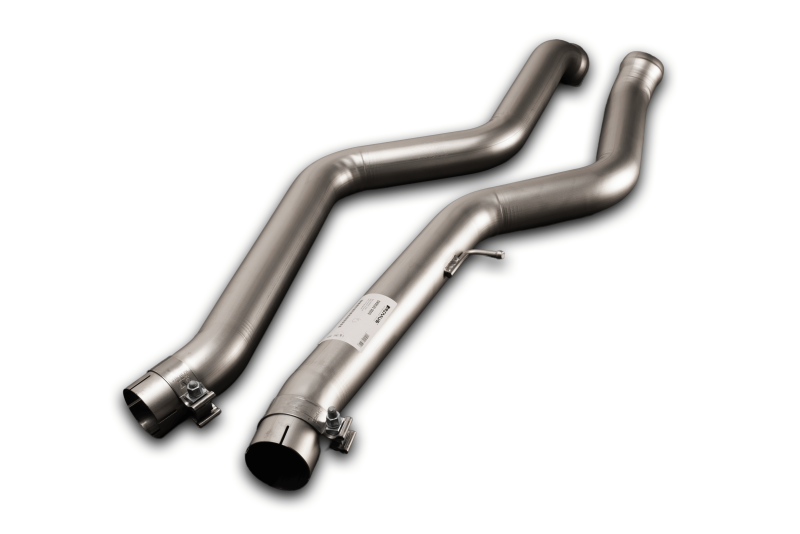 Connection tube for mounting of the sport exhaust