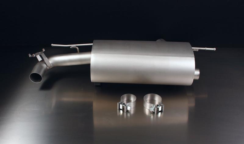 sport exhaust for left/right system (without tail pipes)