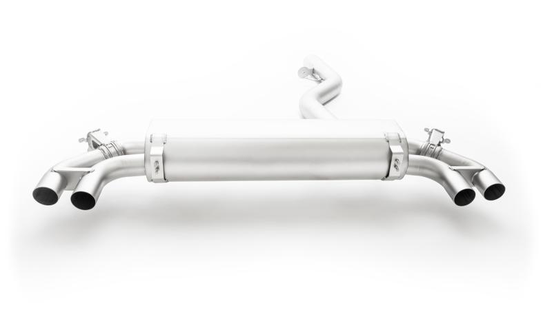 Axle-back-system L/R: Sport exhaust centered with 2 integrated valves, incl. (EEC-) approval