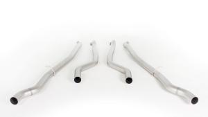 Cat-Back Racing tube instead of front silencer (without homologation)