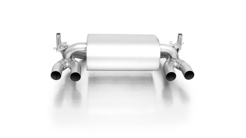 Axle-back-system L/R: Sport exhaust BMW M4 Competition F82 centered with 2 integrated valves (selectable tail pipes), (EC-) approval