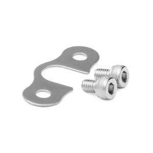 Bränslespridarsäkerhetsklämma med två skruvar