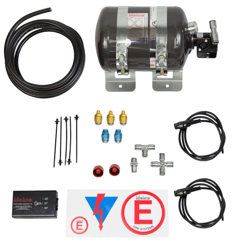 Lifeline Zero 2020 Släcksystem, elekroniskt. Novec1230 Gas
