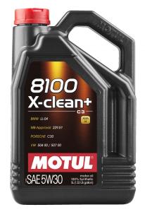 OLJA MOTUL 8100 X-CLEAN + 5W-30 5LITER