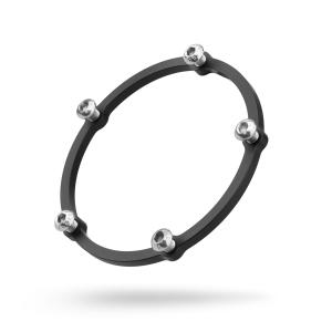 Aluminiumring för fjärrstyrd bränslelock, med M6-bultar