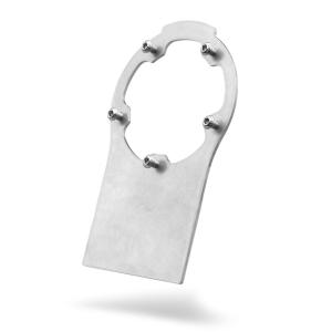 Stålmonteringsfäste för fjärrstyrd bränslelock, med M6-bultar