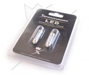 Spollampa 36MM Retrofit LED 6000K 10-30V