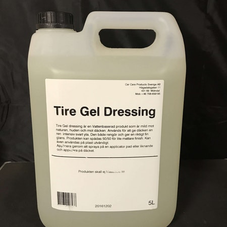 Car Care Products - Tire Gel Dressing 25L