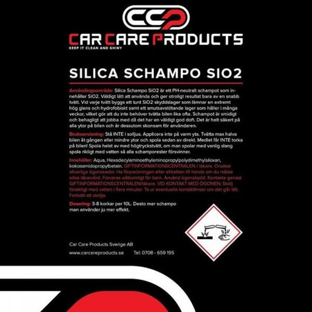 Car Care Products - Silica Schampo 5L