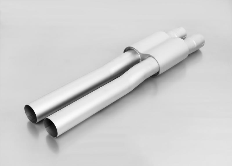 Cat-Back front silencer for 5.0l V8 incl. EEC homologation