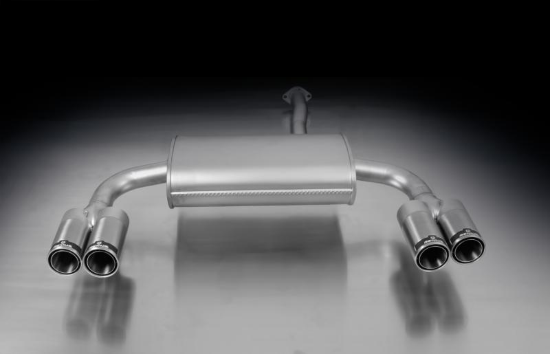 sport exhaust left/right each 2 tail pipes Dia: 84 mm Street Race