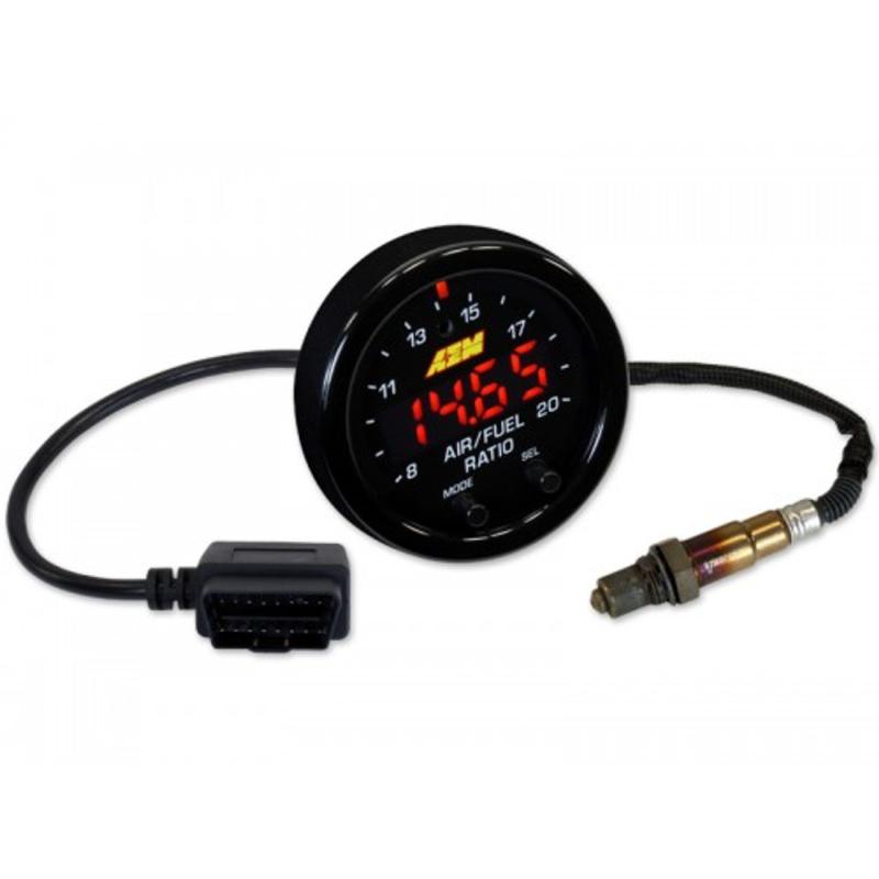 AEM Bredbandslambda 0-5V inkl. sond (30-0334) / WIDEBAND UEGO AIR/FUEL with OBDII Connectivity