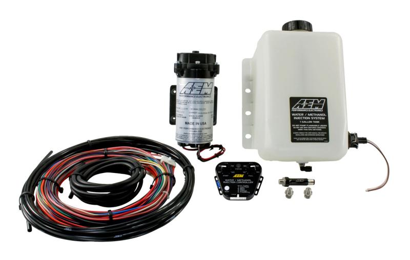 AEM V2 - Vatten/methanol insprutningskit - Multi Input - 3,78 liters tank