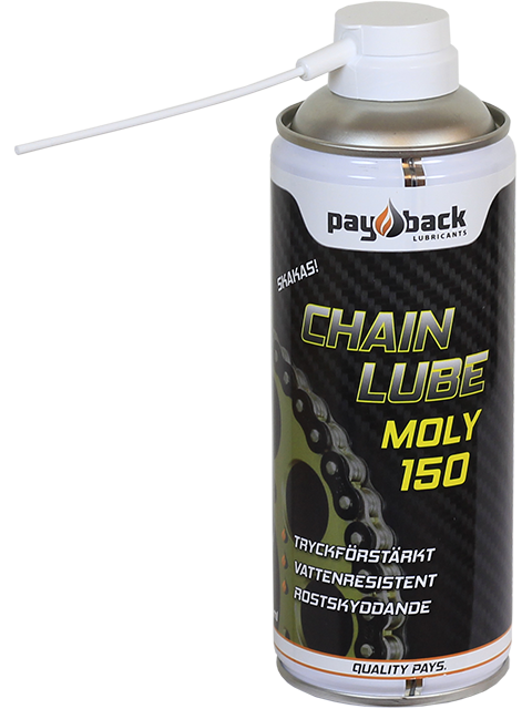 Moly Chain Lube Kedjesmörjning VG 150 400ml Flaska - Pay Back