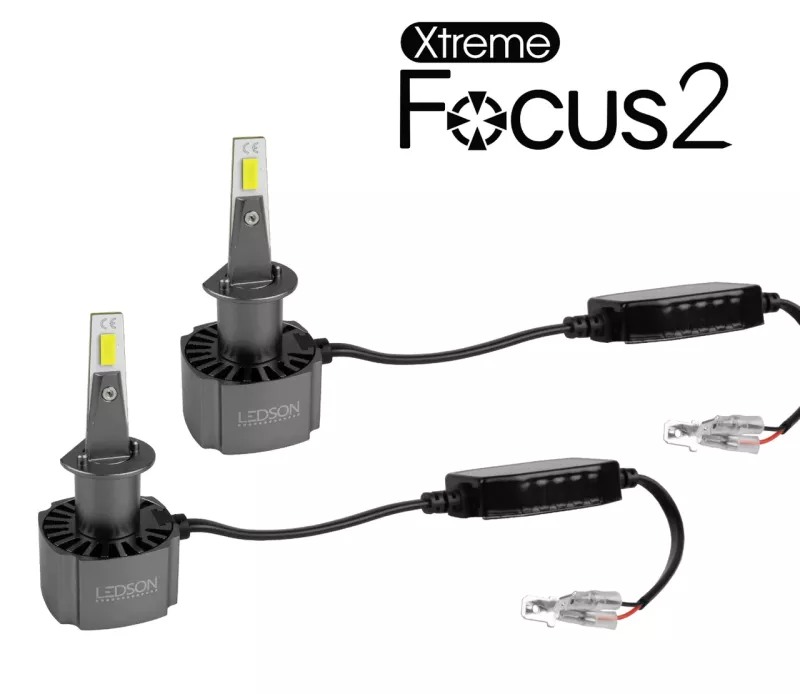 LEDSON strålkastarlampor Xtreme Focus 2, H1