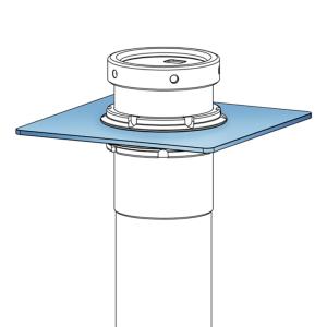 Monteringsplatta i stål för Air Jack 60C & D2 Air Jacks
