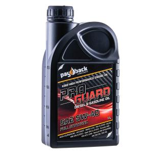 Helsyntetisk SAE 5W-40 PRO GUARD 1 Liter Flaska  - Pay Back