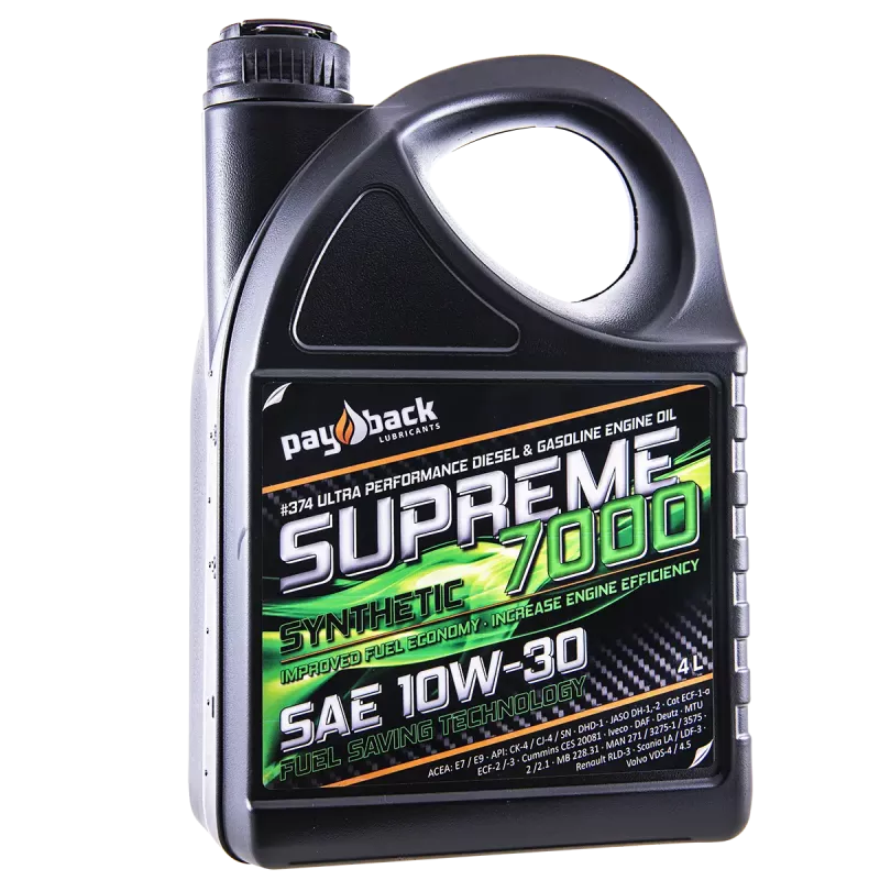 Motorolja SUPREME 7000 SAE10W-30 - Pay Back 4 Liter