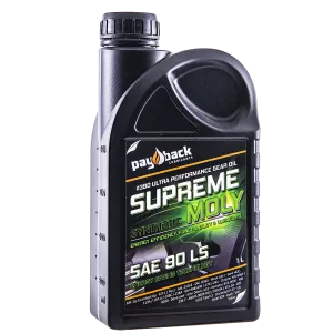 Växällådsolja SUPREME MOLY SEMI-SYNTHETIC GL-4/5 LS SAE 90 1 Liter flaska