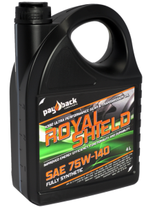 Växellådsolja ROYAL SHIELD SAE 75W-140 4 Liter Flaska - Pay Back